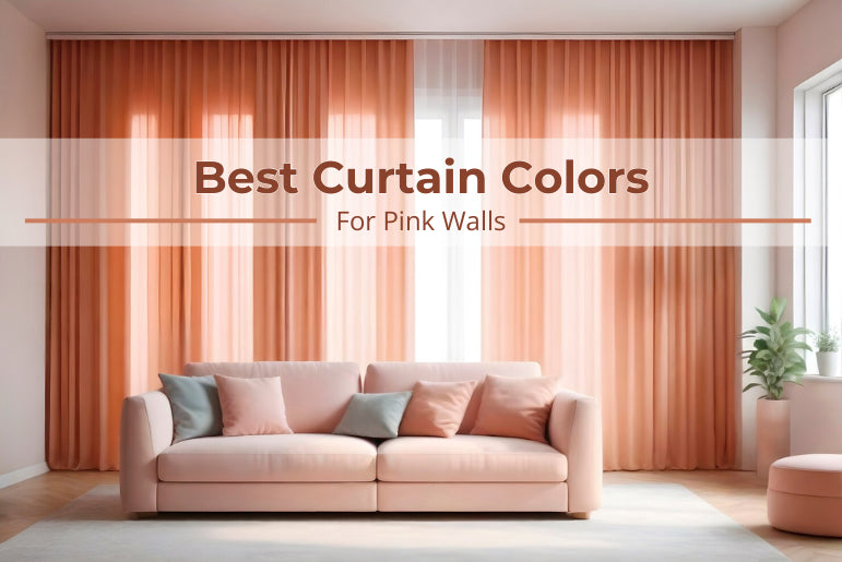 Curtain Colors for Pink Walls