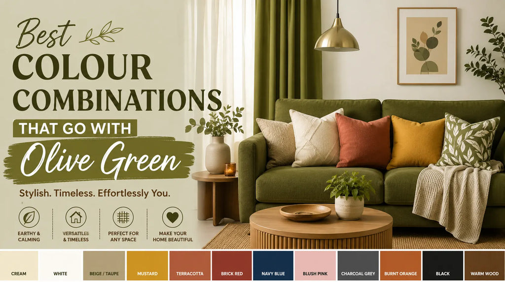 Best Colour Combinations That Go with Olive Green