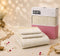 GIFT BOX | Kanan Ivory Bedsheet-2 Pillow Covers | Cotton Bedsheet-Cover | For Gift & Daily Use