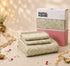 GIFT BOX | Kanan Beige Bedsheet-2 Pillow Covers | Cotton Bedsheet-Cover | For Gift & Daily Use