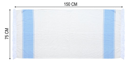 Firki Pure Cotton 2 PC Bath Towel Set | Quick Dry Soft Towels | Men & Women | Bathroom Accessories Set |