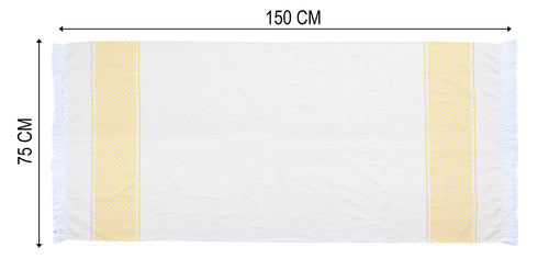 Firki Pure Cotton 2 PC Bath Towel Set | Quick Dry Soft Towels | Men & Women | Bathroom Accessories Set |