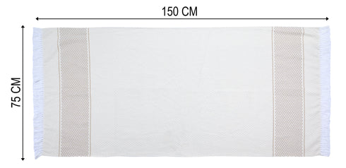 Firki Pure Cotton 2 PC Bath Towel Set | Quick Dry Soft Towels | Men & Women | Bathroom Accessories Set |