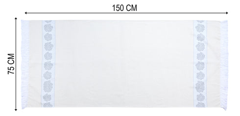 Rose Pure Cotton 2 PC Bath Towel Set | Quick Dry Soft Towels | Bathing Kitchen Towel Gym | Men & Women | Bathroom Accessories Set |