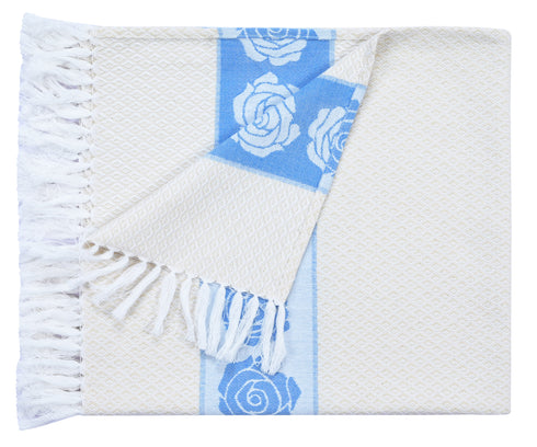 Rose Pure Cotton Bath & Hand Towel Set | Quick Dry Soft Towels | Bathing Kitchen Hand Towel Gym | Men & Women | Bathroom Accessories Set |
