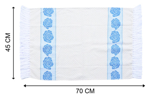 Rose Pure Cotton 4 PC Hand Towel Set | Quick Dry Soft Towels | Bathing Kitchen Hand Towel Gym | Men & Women | Bathroom Accessories Set |