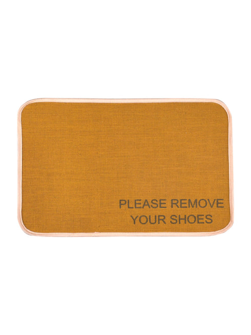 BLOOM Jute Doormats | Eco Friendly with Anti-Skid TPR Backing | Durable | Floor Mat Combo Pack of 3 Pcs Size 40x60 CM