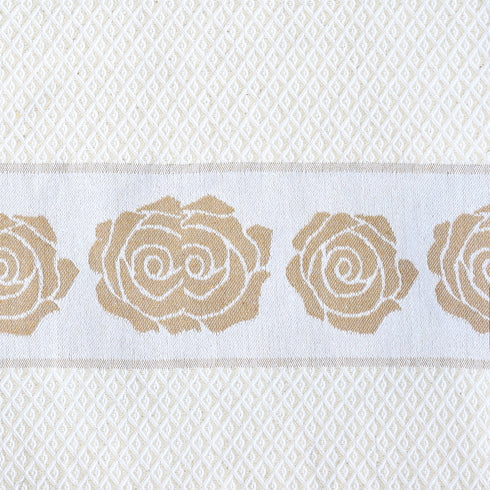 Rose Pure Cotton 4 PC Hand Towel Set | Quick Dry Soft Towels | Bathing Kitchen Hand Towel Gym | Men & Women | Bathroom Accessories Set |