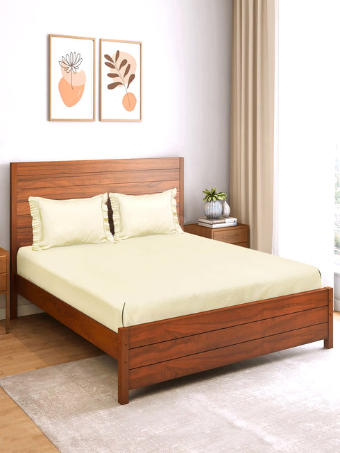 Red cotton bedsheets