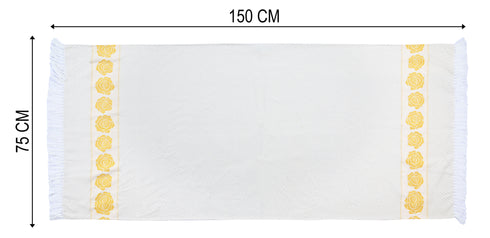 Rose Pure Cotton 2 PC Bath Towel Set | Quick Dry Soft Towels | Bathing Kitchen Towel Gym | Men & Women | Bathroom Accessories Set |