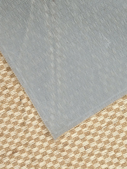 Cotton & Jute Woven Strong Anti-Slip Rug.