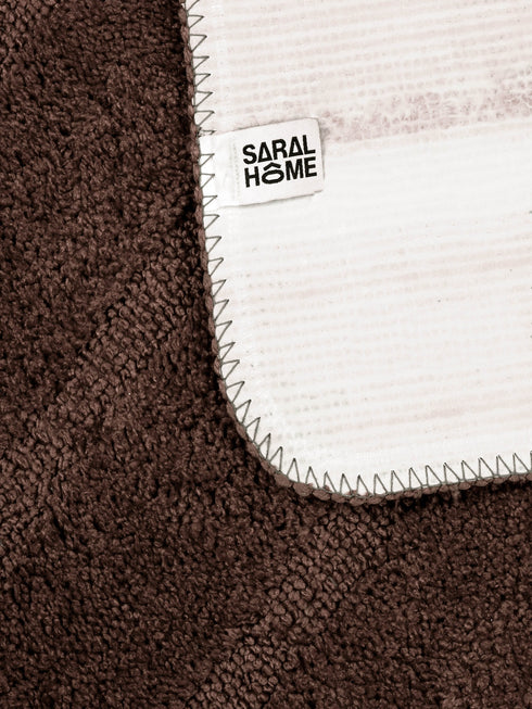 High Low Loop Soft Microfiber Anti-Slip Runner | Set of 2