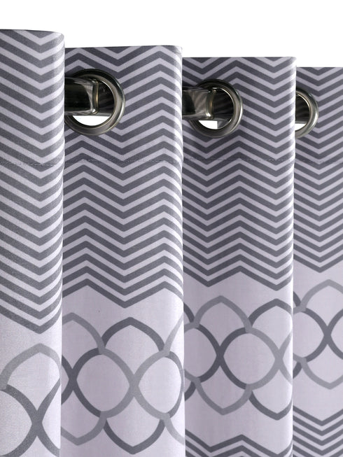 Printedvelvet blackout curtains available in India