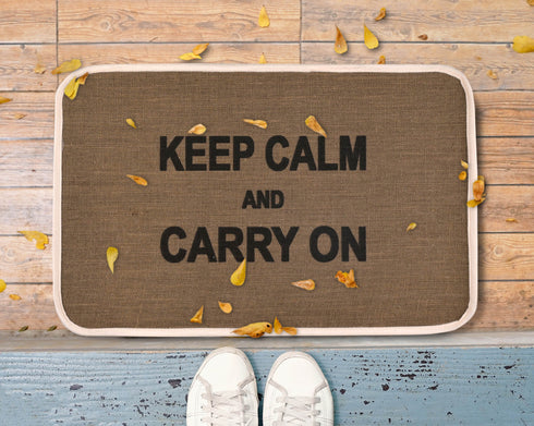 TROPIC Jute Doormats | Eco Friendly with Anti-Skid TPR Backing | Durable | Floor Mat Combo Pack of 3 Pcs Size 40x60 CM