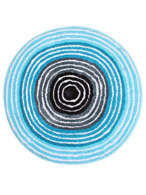 Rings Shape Micro Bathmat