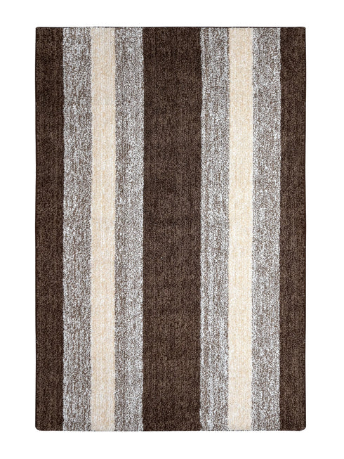 STRIPE Soft Microfiber Anti Slip Carpet & Runner