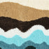 Wave Microfiber Bath Mat 38x60 cm | Ultra Soft, Super Absorbent & Anti-Skid | Quick Dry Door Mat for Bathroom, Bedroom, Kitchen & Entrance | Multicolor (Pack of 1)