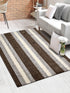 STRIPE Soft Microfiber Anti Slip Carpet & Runner