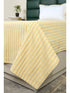 Reka Cotton Rich Bedsheet | Elegant Stripe Woven Bed Sheet | 180 TC (Weight 400 TC) | Soft & Comfortable Bedsheet for Bedroom