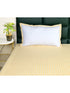 Reka Cotton Rich Bedsheet | Elegant Stripe Woven Bed Sheet | 180 TC (Weight 400 TC) | Soft & Comfortable Bedsheet for Bedroom