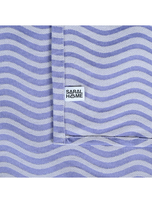 Reka Cotton Rich Bedsheet | Elegant Stripe Woven Bed Sheet | 180 TC (Weight 400 TC) | Soft & Comfortable Bedsheet for Bedroom