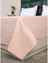 Reka Cotton Rich Bedsheet | Elegant Stripe Woven Bed Sheet | 180 TC (Weight 400 TC) | Soft & Comfortable Bedsheet for Bedroom