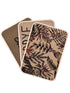 TROPIC Jute Doormats | Eco Friendly with Anti-Skid TPR Backing | Durable | Floor Mat Combo Pack of 3 Pcs Size 40x60 CM