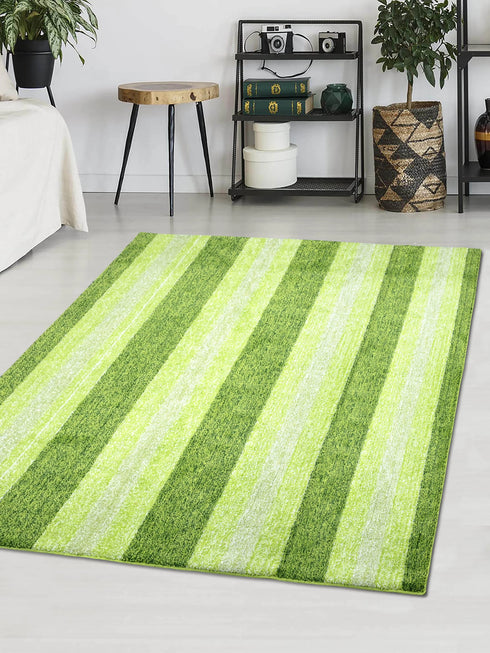 STRIPE Soft Microfiber Anti Slip Carpet & Runner