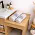 Rose Pure Cotton Bath & Hand Towel Set | Quick Dry Soft Towels | Bathing Kitchen Hand Towel Gym | Men & Women | Bathroom Accessories Set |