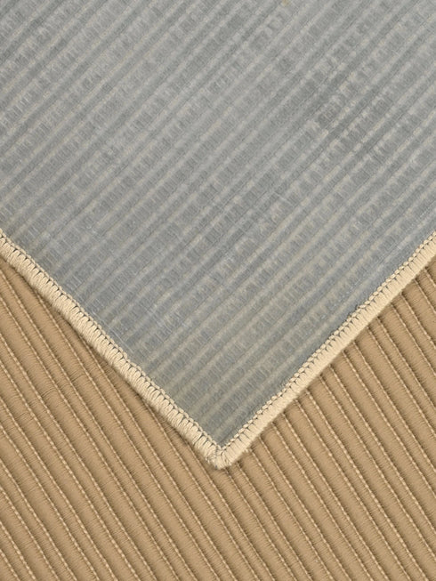 Ribb Woven Strong Anti-Slip Rug.