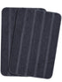 soft microfiber bathmat set