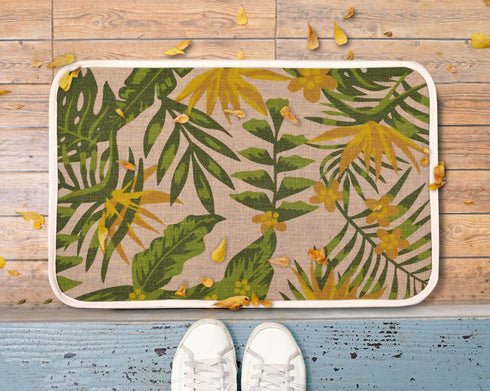 TROPIC Jute Doormats | Eco Friendly with Anti-Skid TPR Backing | Durable | Floor Mat Combo Pack of 3 Pcs Size 40x60 CM