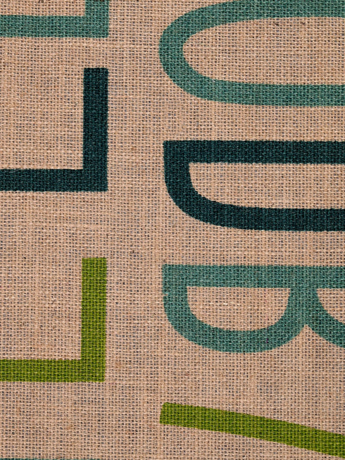 TROPIC Jute Doormats | Eco Friendly with Anti-Skid TPR Backing | Durable | Floor Mat Combo Pack of 3 Pcs Size 40x60 CM