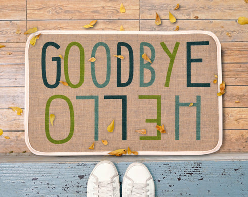 TROPIC Jute Doormats | Eco Friendly with Anti-Skid TPR Backing | Durable | Floor Mat Combo Pack of 3 Pcs Size 40x60 CM