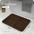 SOLID Soft Anti-Slip Bathmat | Simple Design with Quick Dry Texture
