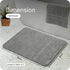 SOLID Soft Anti-Slip Bathmat | Simple Design with Quick Dry Texture