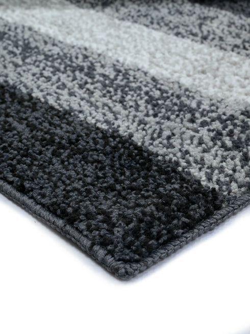 STRIPE Soft Microfiber Anti Slip Carpet & Runner