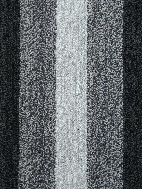 STRIPE Soft Microfiber Anti Slip Carpet & Runner