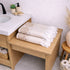 Rose Pure Cotton 4 PC Hand Towel Set | Quick Dry Soft Towels | Bathing Kitchen Hand Towel Gym | Men & Women | Bathroom Accessories Set |