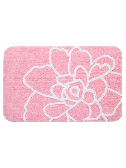 Cotton Floral Bathmat | B1G1 Offer