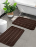 luxury bathmat set 2 piece