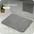 SOLID Soft Anti-Slip Bathmat | Simple Design with Quick Dry Texture