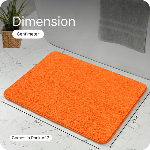 SOLID Soft Anti-Slip Bathmat | Simple Design with Quick Dry Texture