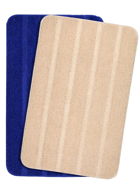 Blue bathmat