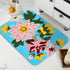 Lotus Microfiber 38x60 cm Anti Skid Bath Mat | Soft Absorbent Door Mat for Bathroom | Quick Dry Non Slip Floor Rug Carpet for Bedroom Kitchen Entrance Home Green (1 Pc)
