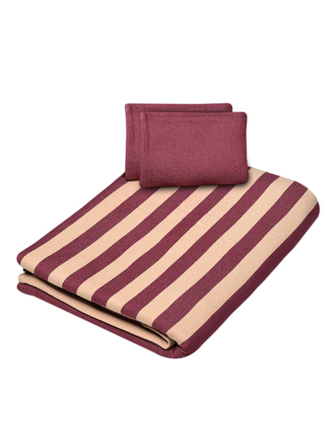 Maroon cotton bedsheets