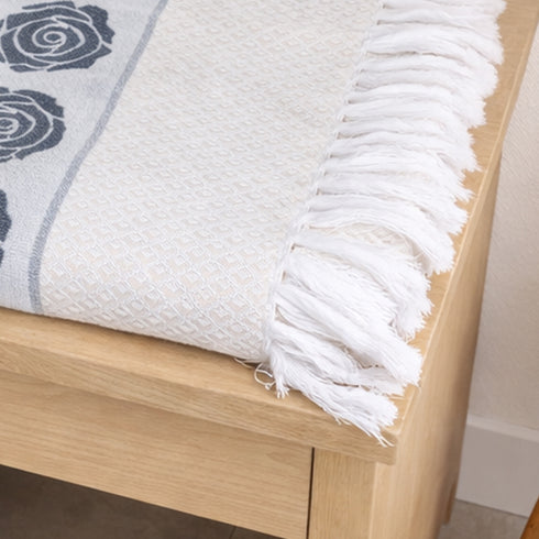 Rose Pure Cotton Bath & Hand Towel Set | Quick Dry Soft Towels | Bathing Kitchen Hand Towel Gym | Men & Women | Bathroom Accessories Set |