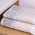 Rose Pure Cotton 4 PC Hand Towel Set | Quick Dry Soft Towels | Bathing Kitchen Hand Towel Gym | Men & Women | Bathroom Accessories Set |