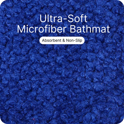 SOLID Soft Anti-Slip Bathmat | Simple Design with Quick Dry Texture
