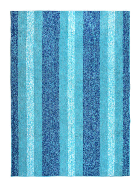 STRIPE Soft Microfiber Anti Slip Carpet & Runner